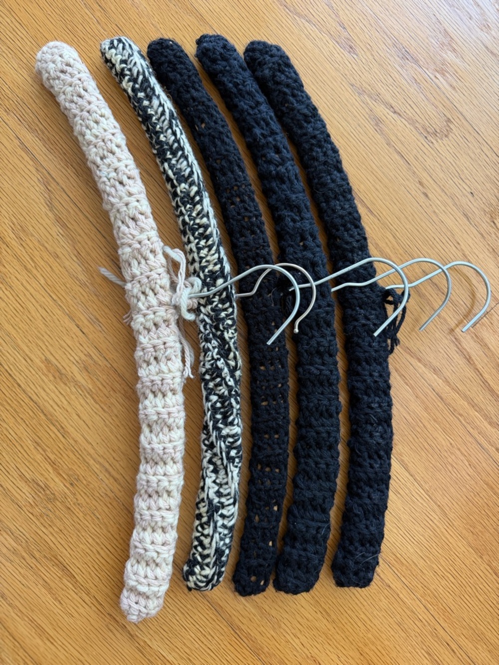 Vintage Hand Crochet Hangers